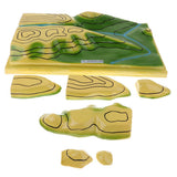 Maxbell Maxbell Removable Scientific Isoline Model Kit School Geographical Teaching Aids