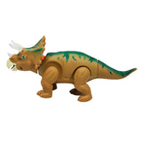 Maxbell Maxbell Laying Egg Dinosaur, Walking & Roaring Triceratop Battery Powered Animal with Realistic Sounds & Lights Toy Kid Girls Gifts #B