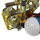 2x Mini Hot Air Stirling Engine Motor Model Educational Steam Heat Education