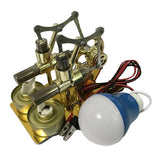 2x Mini Hot Air Stirling Engine Motor Model Educational Steam Heat Education