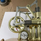 2x Mini Hot Air Stirling Engine Motor Model Educational Steam Heat Education