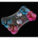 Maxbell Maxbell Liquid Bubbler Motion Timer Floating Color Hourglass Blue Pink Dolphin B