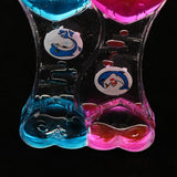 Maxbell Maxbell Liquid Bubbler Motion Timer Floating Color Hourglass Blue Pink Dolphin B