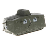 Maxbell 1/100 Scale German A7V Model, Battle Tank of the First World War, Armoured Fighting Vehicle Toy Collectibles - Aladdin Shoppers