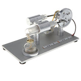 Maxbell Maxbell Stirling Engine Model M15A (With Colorful LED Lights) - Conversion of Heat Energy to Electrical Energy