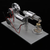 Maxbell Maxbell Stirling Engine Model M15B (With Flashing LED Light) - Conversion of Heat Energy to Electrical Energy