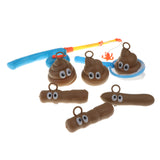 Maxbell Maxbell Fun Bath Fishing Toy Novelty Poo Game Toilet Prank Game Joke for Kids Adults