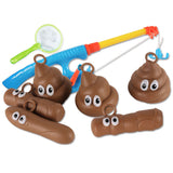 Maxbell Maxbell Fun Bath Fishing Toy Novelty Poo Game Toilet Prank Game Joke for Kids Adults