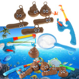 Maxbell Maxbell Fun Bath Fishing Toy Novelty Poo Game Toilet Prank Game Joke for Kids Adults