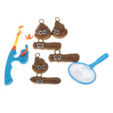 Maxbell Maxbell Fun Bath Fishing Toy Novelty Poo Game Toilet Prank Game Joke for Kids Adults