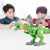 Maxbell Maxbell Electronic Dinosaur Toy with Mist Spray Roaring Sounds Swinging Tail Action