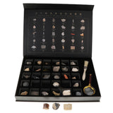 Maxbell Educational Science Set NATURAL SPECIMENS COLLECTION KIT (30pcs) with Magnifier & Brush - Aladdin Shoppers