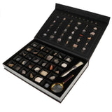 Maxbell Educational Science Set NATURAL SPECIMENS COLLECTION KIT (30pcs) with Magnifier & Brush - Aladdin Shoppers