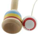 Wooden Kendama Ball And Cup Skill Game Traditional Japanese Game Toy - White - Aladdin Shoppers