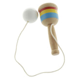 Wooden Kendama Ball And Cup Skill Game Traditional Japanese Game Toy - White - Aladdin Shoppers