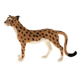 Maxbell 1Pcs Simulated Animal Cute Leopard Ornament Lifelike Furry Leopard Model Touching Smoothly For Lovely Baby Kids - Aladdin Shoppers