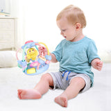 Maxbell Maxbell 3-in-1 Sound & Flash Light Hand Griping Rattle Ball Sensory Toy for Baby