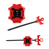 Maxbell Maxbell Burst  Double Steering Ripcord Launcher Metal Fight Accessory Red