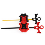 Maxbell Maxbell Burst  Double Steering Ripcord Launcher Metal Fight Accessory Red