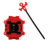 Maxbell Maxbell Burst  Double Steering Ripcord Launcher Metal Fight Accessory Red