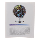 Maxbell Maxbell 2 in 1 Lighted World Globe & Illuminated Glowing Constellation Map, Kids Geography Educational Toy