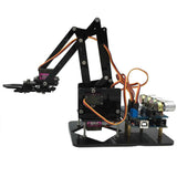 Maxbell 4 Degree of Freedom 4 Axis Robot Mechanical Arm with 4 Servos for Arduino DIY Kits Science Toy - Aladdin Shoppers
