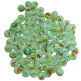 Set of 100 Green Petal Marbles (16mm) for Chinese Checkers & Marble Run Game Toy Kids DIY Craft, Fish Tank Home Decoration - Aladdin Shoppers