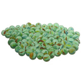 Set of 100 Green Petal Marbles (16mm) for Chinese Checkers & Marble Run Game Toy Kids DIY Craft, Fish Tank Home Decoration - Aladdin Shoppers