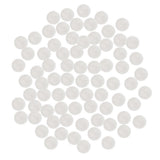 Maxbell 100Pcs Round Transparent Glass Marbles Clear for Filling Vases Aquarium Decor 8mm - Aladdin Shoppers
