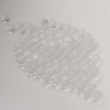 Maxbell 100Pcs Round Transparent Glass Marbles Clear for Filling Vases Aquarium Decor 8mm - Aladdin Shoppers