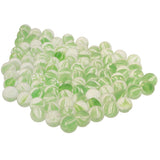 Maxbell Maxbell 100Pcs 16mm Marbles Ball Glass Beads for Chinese Checkers Game Toy Green