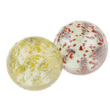 2Pcs 35mm Glass Marble Balls, Perfect for Vase, Landscapes, Fish Tank Aquariums, Collection, Novelties, Party Favors - Aladdin Shoppers