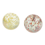 2Pcs 35mm Glass Marble Balls, Perfect for Vase, Landscapes, Fish Tank Aquariums, Collection, Novelties, Party Favors - Aladdin Shoppers