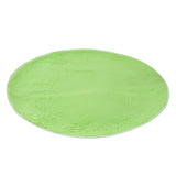 Maxbell 120cm Diameter Soft Ice Silk Kids Baby Indoor Playhouse Tent Carpet Rug Pad Bedroom Cushion Floor Activity Toy - Round Green - Aladdin Shoppers