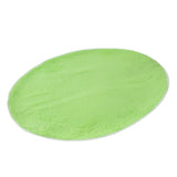 Maxbell 120cm Diameter Soft Ice Silk Kids Baby Indoor Playhouse Tent Carpet Rug Pad Bedroom Cushion Floor Activity Toy - Round Green - Aladdin Shoppers