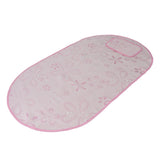 Maxbell Non-slip Oval Ice Silk Play Mat / Rug for Kids Baby Crawling Rugs Carpet Indoor Outdoor Play Tent House Pad Soft & Thick - Pink - Aladdin Shoppers