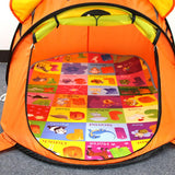 Maxbell Elliptic Baby Toddler EVA Cartoon Pictures Crawling Mat Playhouse Carpet Rug Kids Picnic Camping Play Activity Toy - Aladdin Shoppers