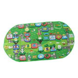 Maxbell Elliptic Baby Toddler EVA Cartoon Pictures Crawling Mat Playhouse Carpet Rug Kids Picnic Camping Play Activity Toy - Aladdin Shoppers