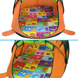 Maxbell Elliptic Baby Toddler EVA Cartoon Pictures Crawling Mat Playhouse Carpet Rug Kids Picnic Camping Play Activity Toy - Aladdin Shoppers