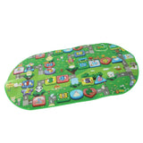 Maxbell Elliptic Baby Toddler EVA Cartoon Pictures Crawling Mat Playhouse Carpet Rug Kids Picnic Camping Play Activity Toy - Aladdin Shoppers