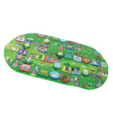 Maxbell Elliptic Baby Toddler EVA Cartoon Pictures Crawling Mat Playhouse Carpet Rug Kids Picnic Camping Play Activity Toy - Aladdin Shoppers