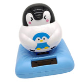 Maxbell Maxbell Cute Solar Powered Dancing Penguin Figure Bobble Toy Home Desk Decor  B