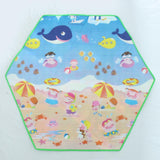 Maxbell Hexagonal Durable Baby Cartoon Crawling Carpet Play Mat Tent Rug Blanket Toy Kids Baby Early Learning Cognition - Aladdin Shoppers