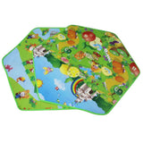 Maxbell Hexagonal Durable Baby Cartoon Crawling Carpet Play Mat Tent Rug Blanket Toy Kids Baby Early Learning Cognition - Aladdin Shoppers