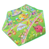 Maxbell Hexagonal Durable Baby Cartoon Crawling Carpet Play Mat Tent Rug Blanket Toy Kids Baby Early Learning Cognition - Aladdin Shoppers