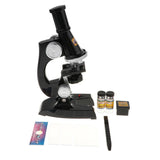 Maxbell Kids Microscope w/ LED illumination Science kits 100X, 200x, 450x Magnification Toys Lab Experiment Classroom Supplies - Aladdin Shoppers