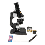 Maxbell Kids Microscope w/ LED illumination Science kits 100X, 200x, 450x Magnification Toys Lab Experiment Classroom Supplies - Aladdin Shoppers