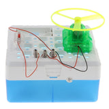 Maxbell DIY Assembled Flying Disc Electric Circuit Science Kit Kids Student Physical Learning Toy - Aladdin Shoppers