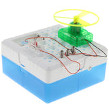 Maxbell DIY Assembled Flying Disc Electric Circuit Science Kit Kids Student Physical Learning Toy - Aladdin Shoppers