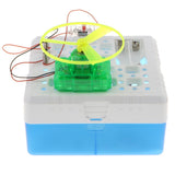 Maxbell DIY Assembled Flying Disc Electric Circuit Science Kit Kids Student Physical Learning Toy - Aladdin Shoppers